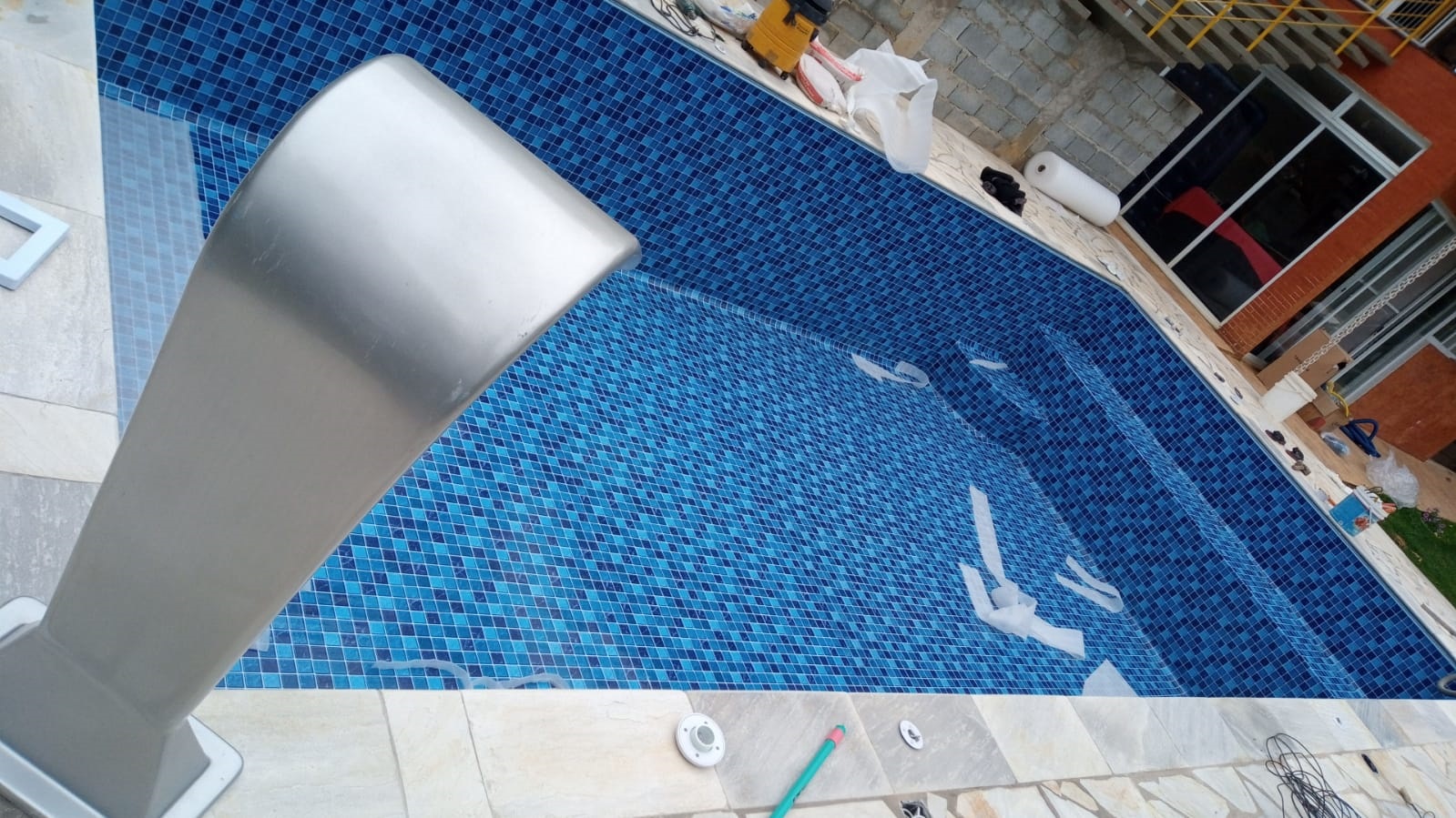 Piscina de vinil 8x4x1,40